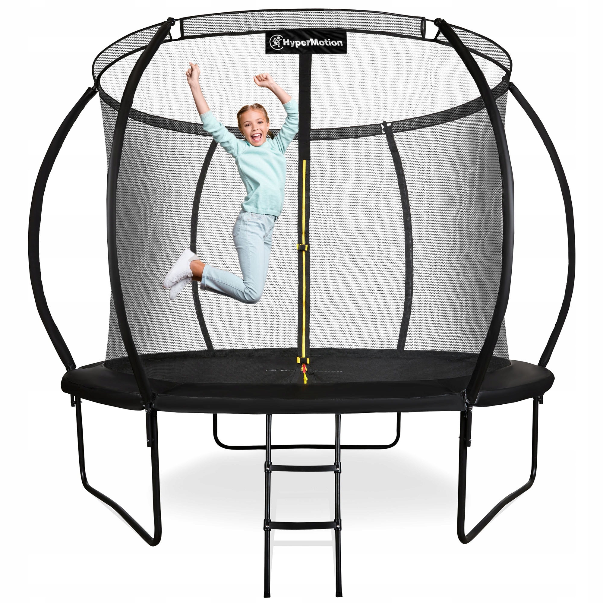 Detská trampolína HyperMotion 305 cm 10 stôp s rebríkom a vnútornou sieťou